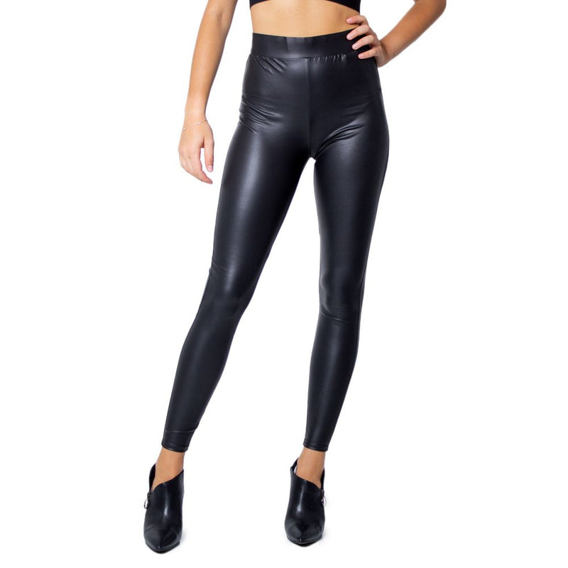Only ONLCOOL COATED NOOS Black Leggings for Women