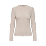 Only EMMA Beige Turtleneck - Stylish Comfort for Every Occasion