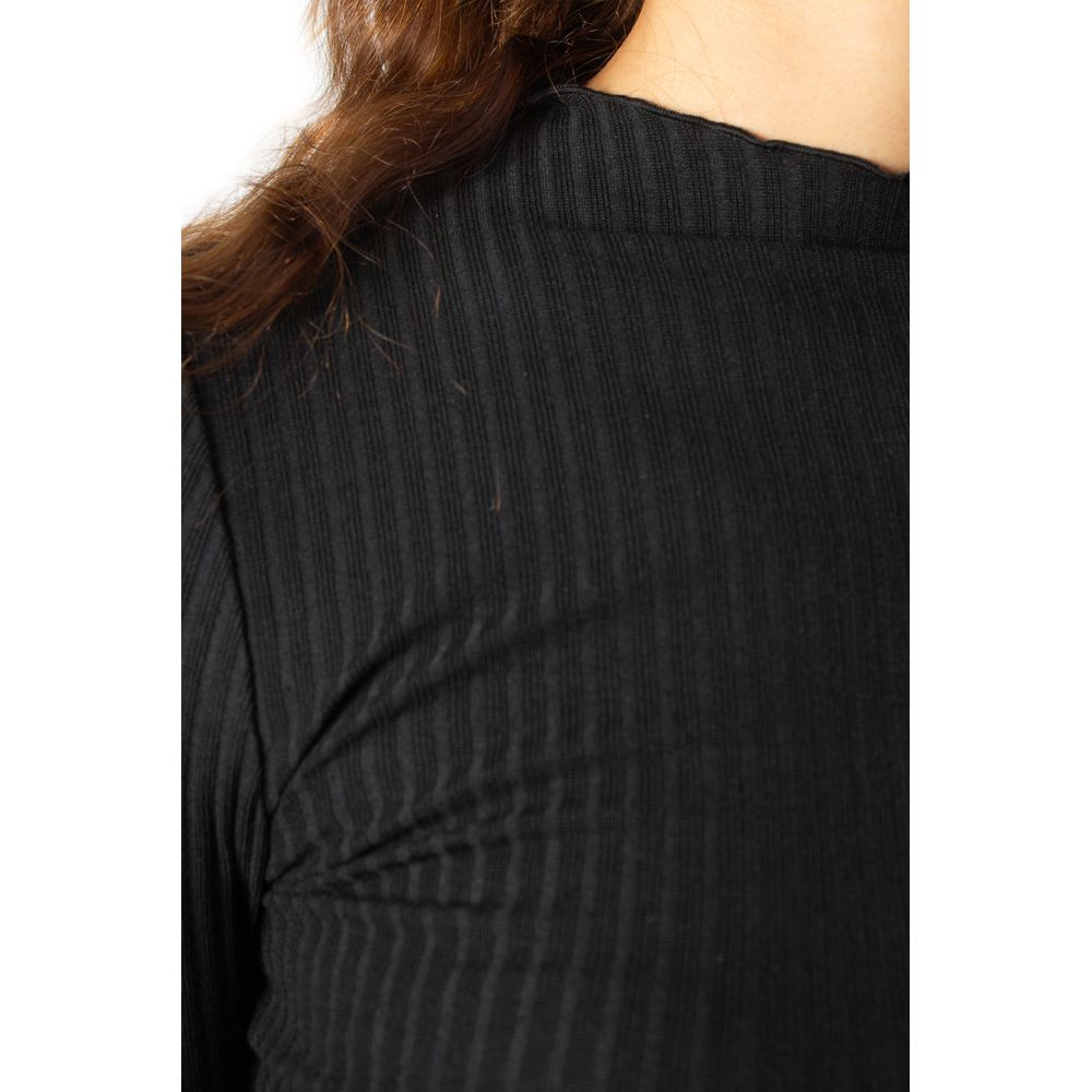 Only EMMA Black Polyester Turtleneck for Women