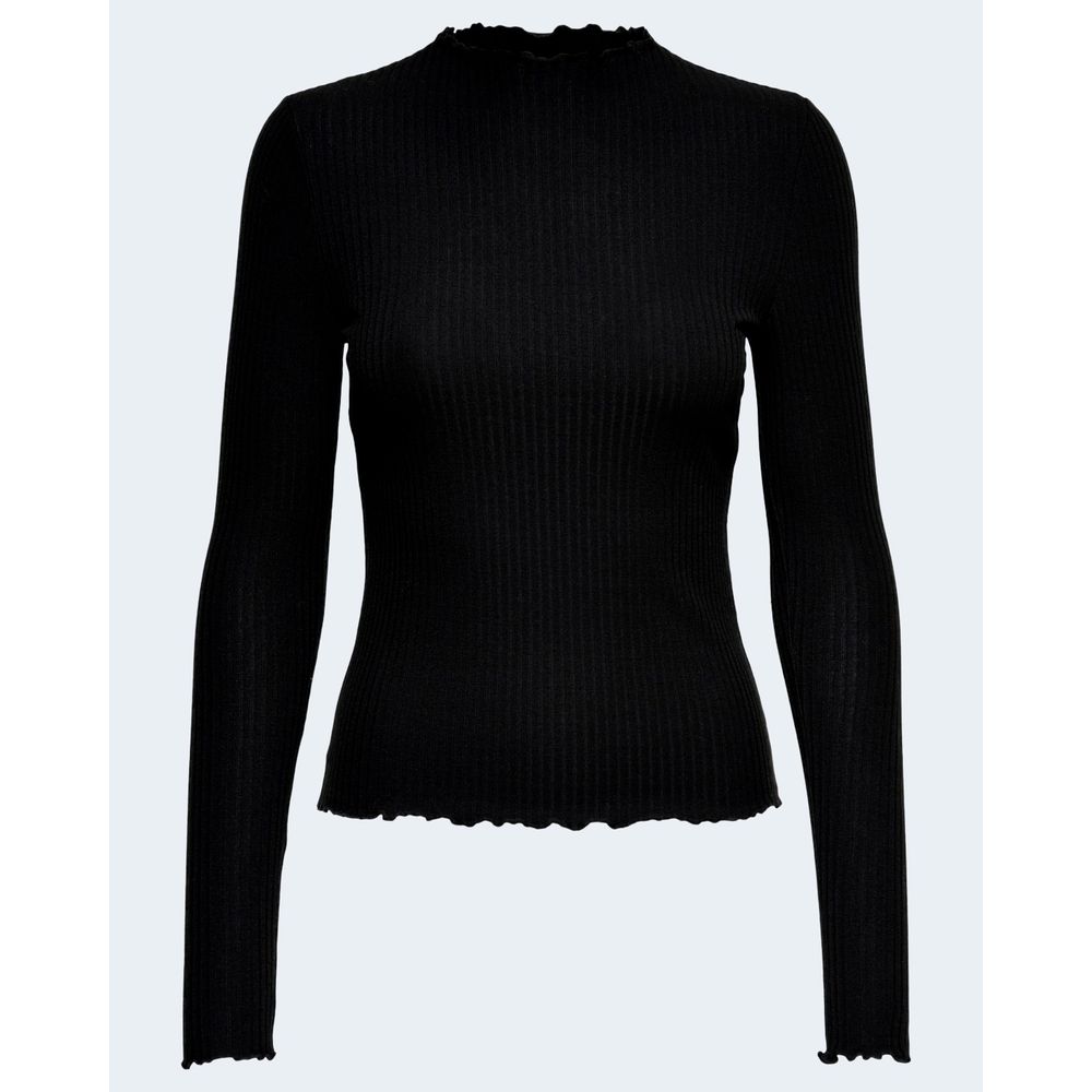 Only EMMA Black Polyester Turtleneck for Women
