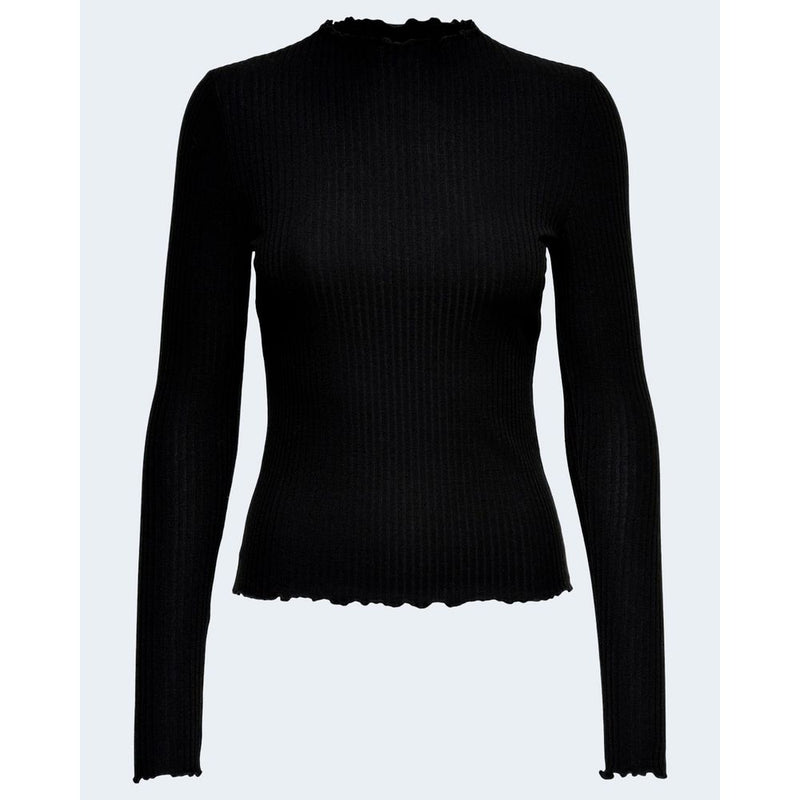 Only EMMA Turtleneck Noir en Polyester pour Femmes