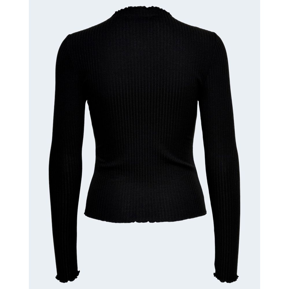 Only EMMA Black Polyester Turtleneck for Women