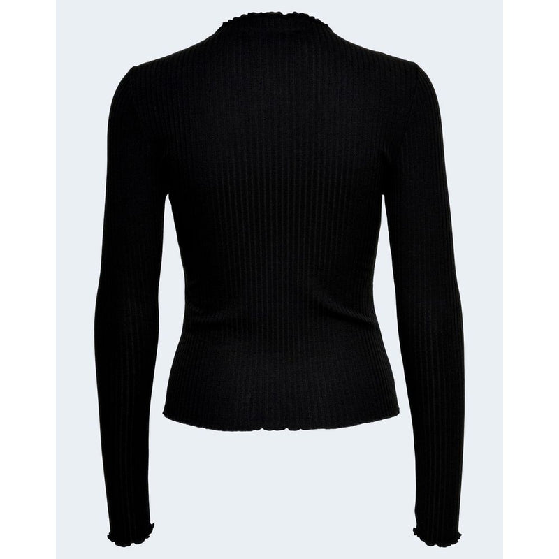Only EMMA Turtleneck Noir en Polyester pour Femmes