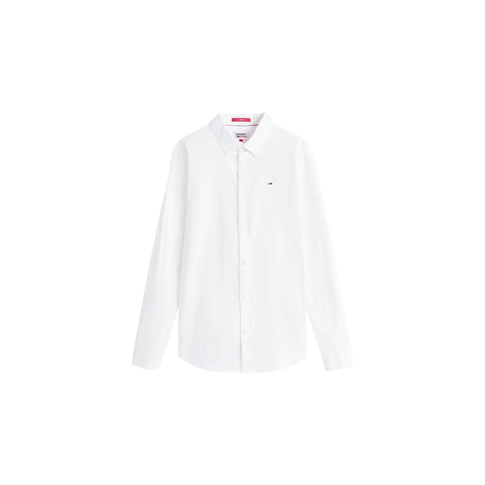 Chemise en coton blanche Tommy Hilfiger Jeans