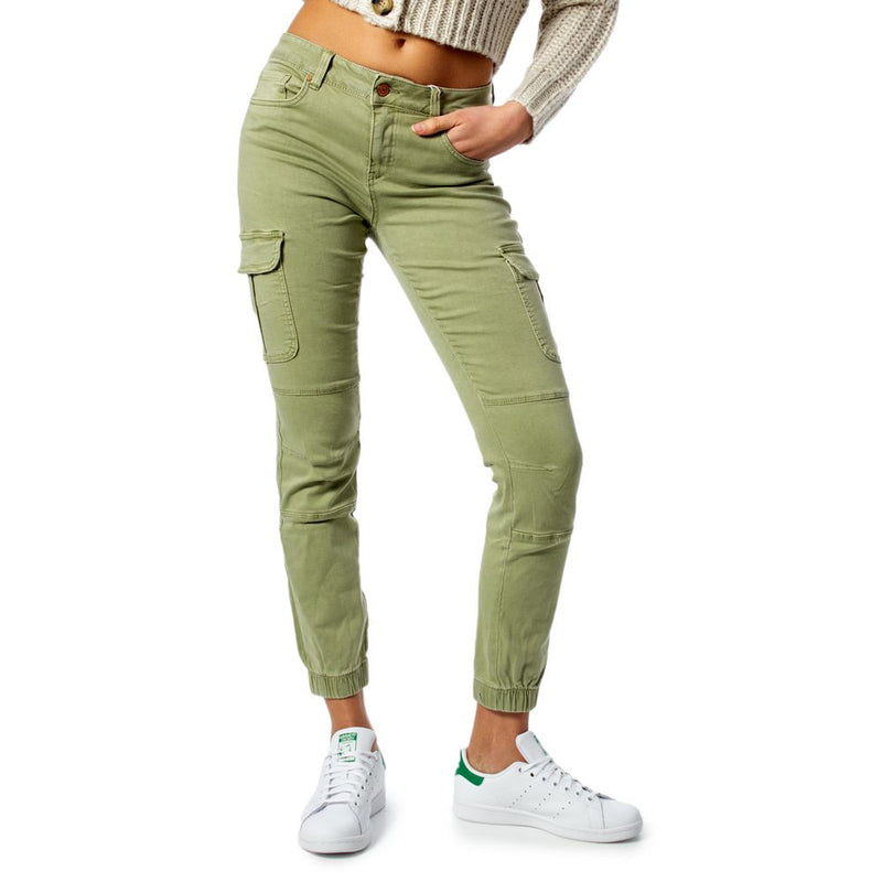Only MISSOURI REG ANK LIFE CARGO PNT - Pantalon Skinny Vert
