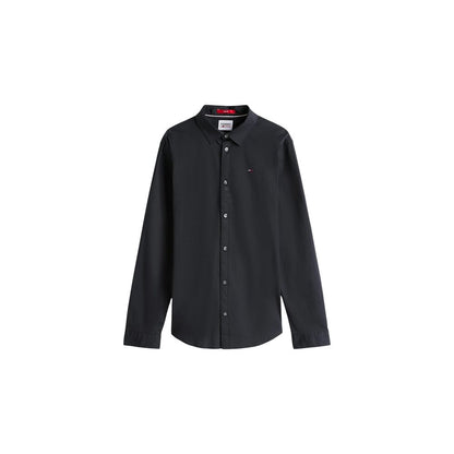 Chemise Tommy Hilfiger Jeans en coton noir