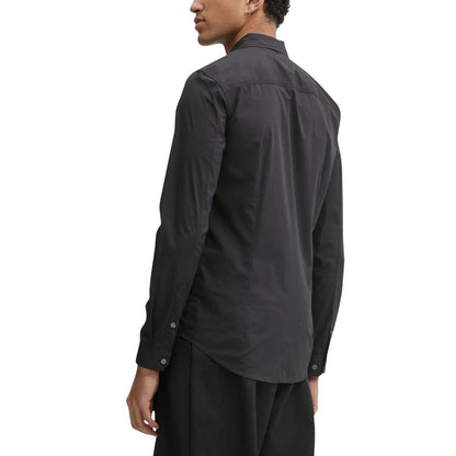 Chemise Tommy Hilfiger Jeans en coton noir