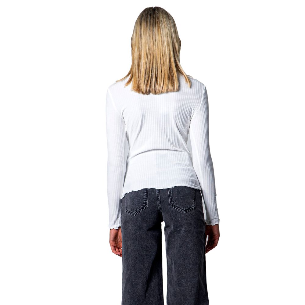 Only EMMA Turtleneck Blanc en Polyester pour Femmes