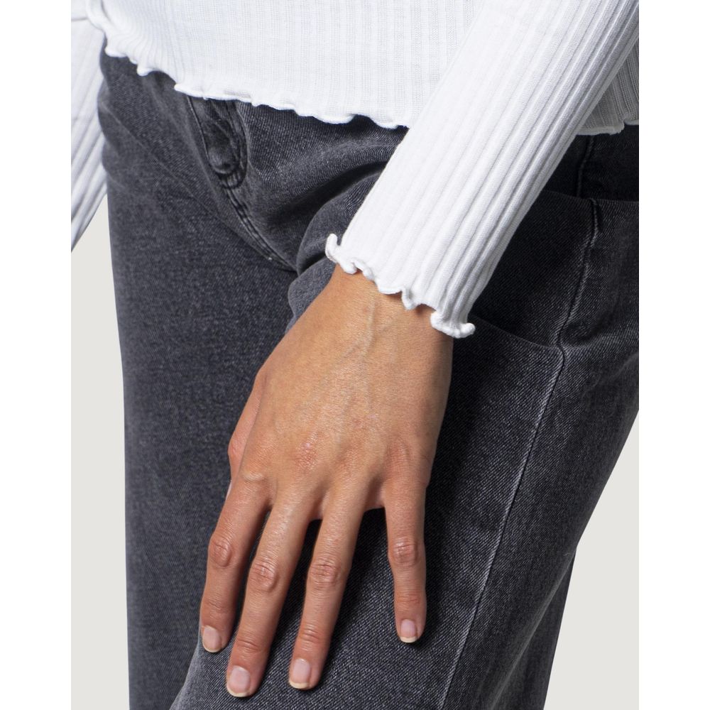 Only EMMA Turtleneck Blanc en Polyester pour Femmes