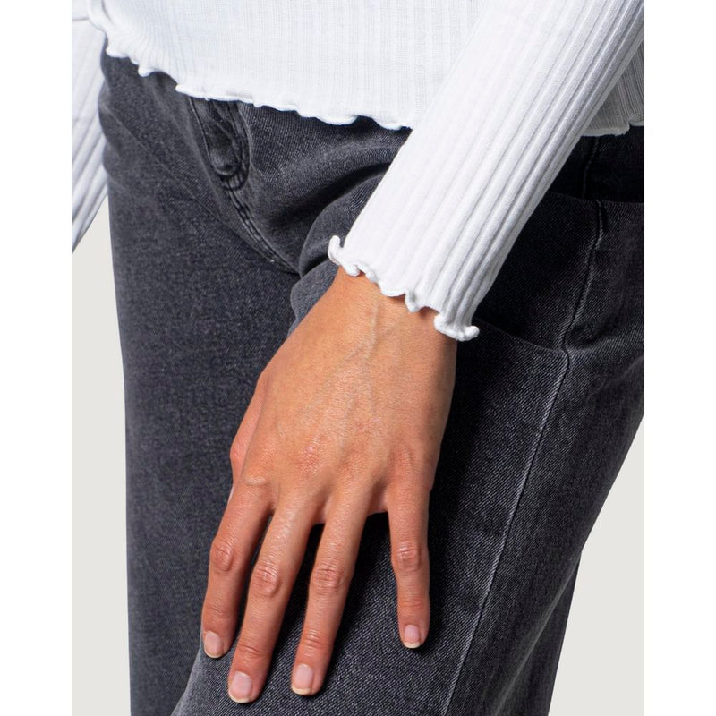 Only EMMA Turtleneck Blanc en Polyester pour Femmes