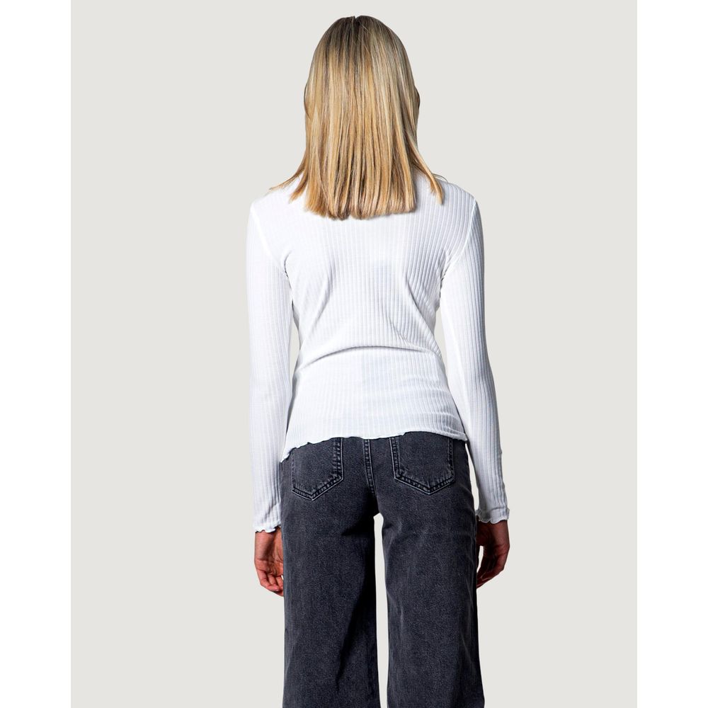 Only EMMA Turtleneck Blanc en Polyester pour Femmes