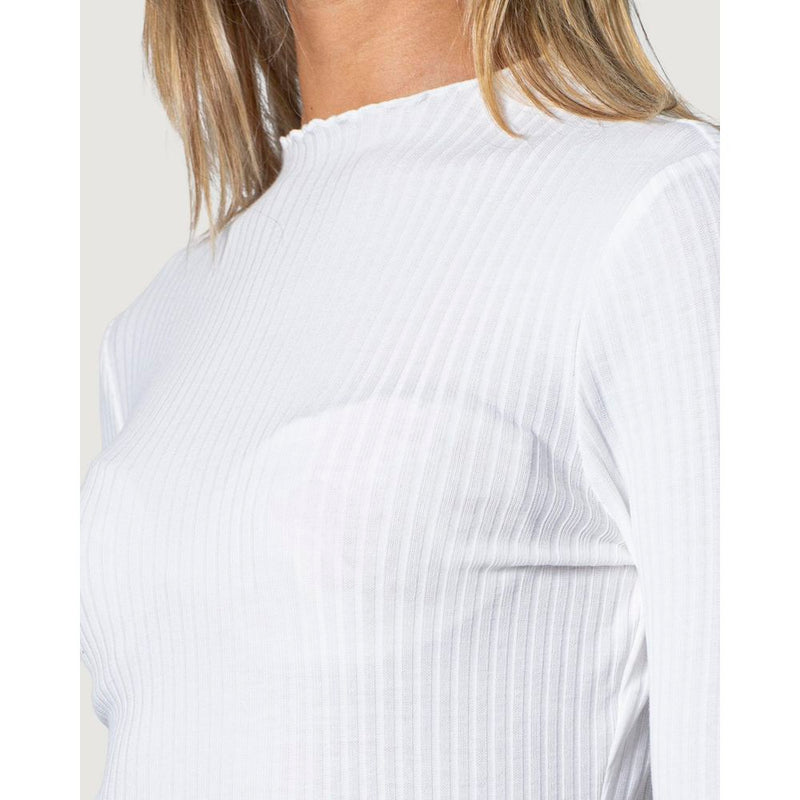 Only EMMA Turtleneck Blanc en Polyester pour Femmes