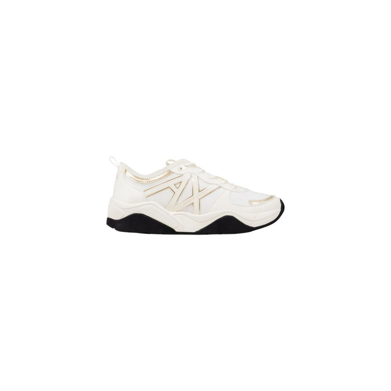 Armani Exchange XDX039 XV311 White Polyester Athletic Sneakers