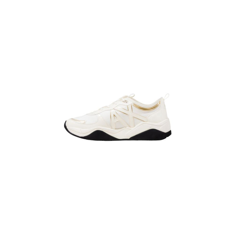 Armani Exchange XDX039 XV311 White Polyester Athletic Sneakers