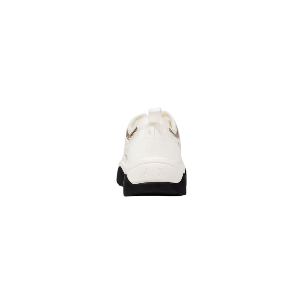 Armani Exchange XDX039 XV311 White Polyester Athletic Sneakers