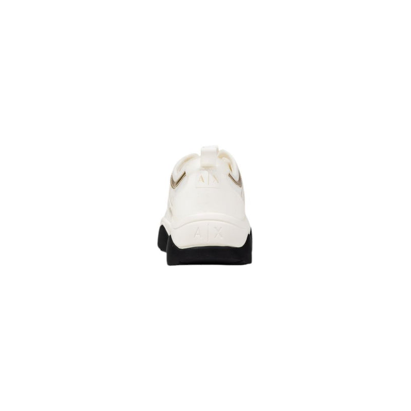 Armani Exchange XDX039 XV311 White Polyester Athletic Sneakers