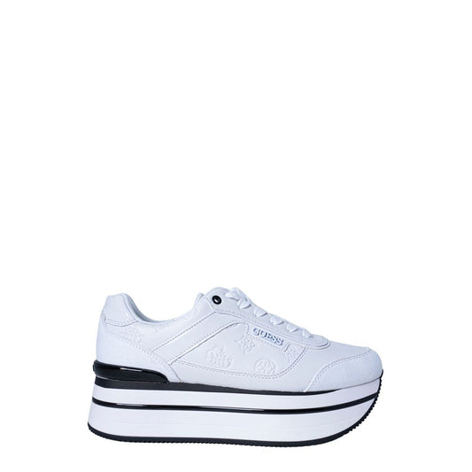 Guess HANSIN FL5HNS PEL12 Women's White Platform Sneakers