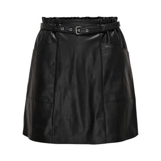 Only HEIDI Black Mini Skirt for Women - Stylish & Versatile
