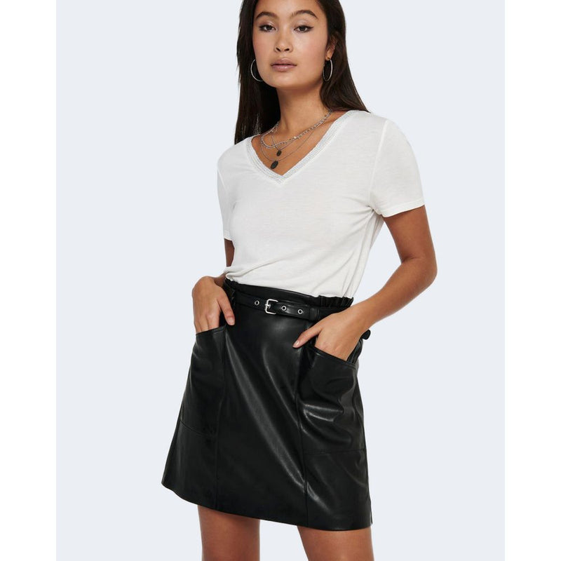 Only HEIDI Black Mini Skirt for Women - Stylish & Versatile