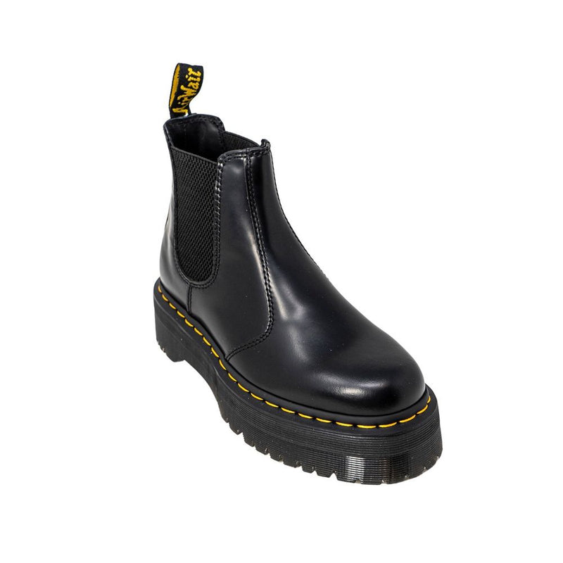 Dr. Martens 2976 QUAD Black Leather Ankle Boots for Women