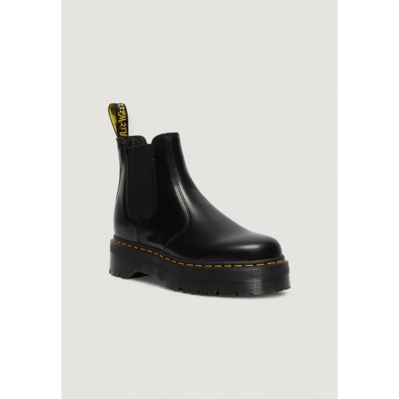 Dr. Martens 2976 QUAD Black Leather Ankle Boots for Women
