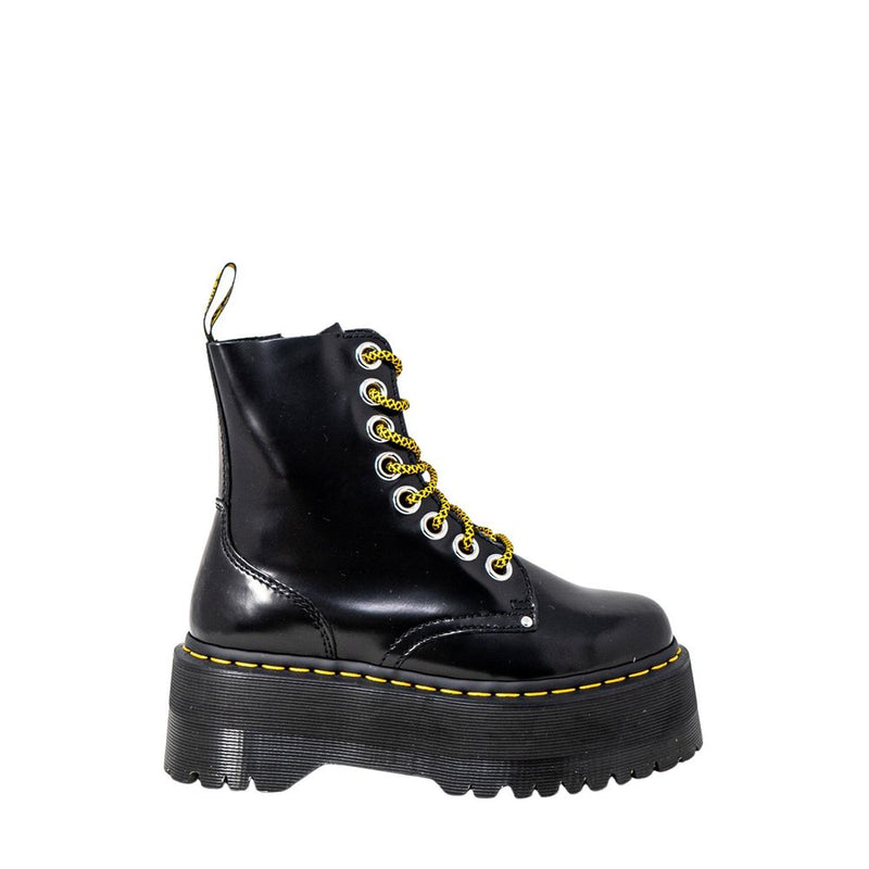 Dr. Martens JADON MAX Black Leather Lace-Up Boots for Women