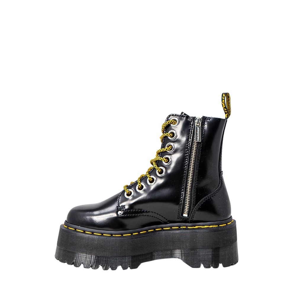 Dr. Martens JADON MAX Black Leather Lace-Up Boots for Women