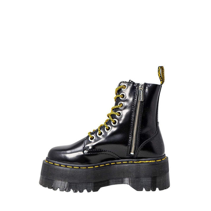 Dr. Martens JADON MAX Black Leather Lace-Up Boots for Women