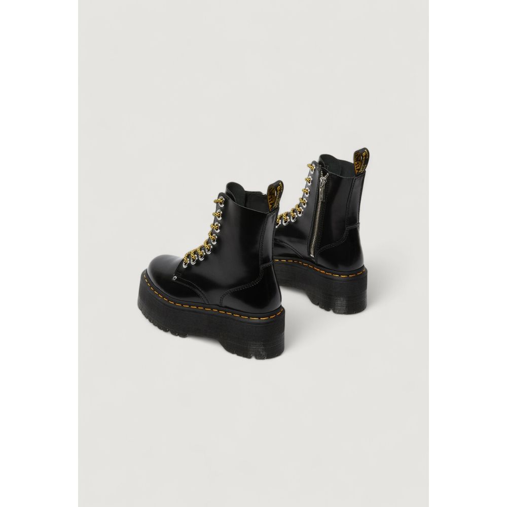 Dr. Martens JADON MAX Black Leather Lace-Up Boots for Women