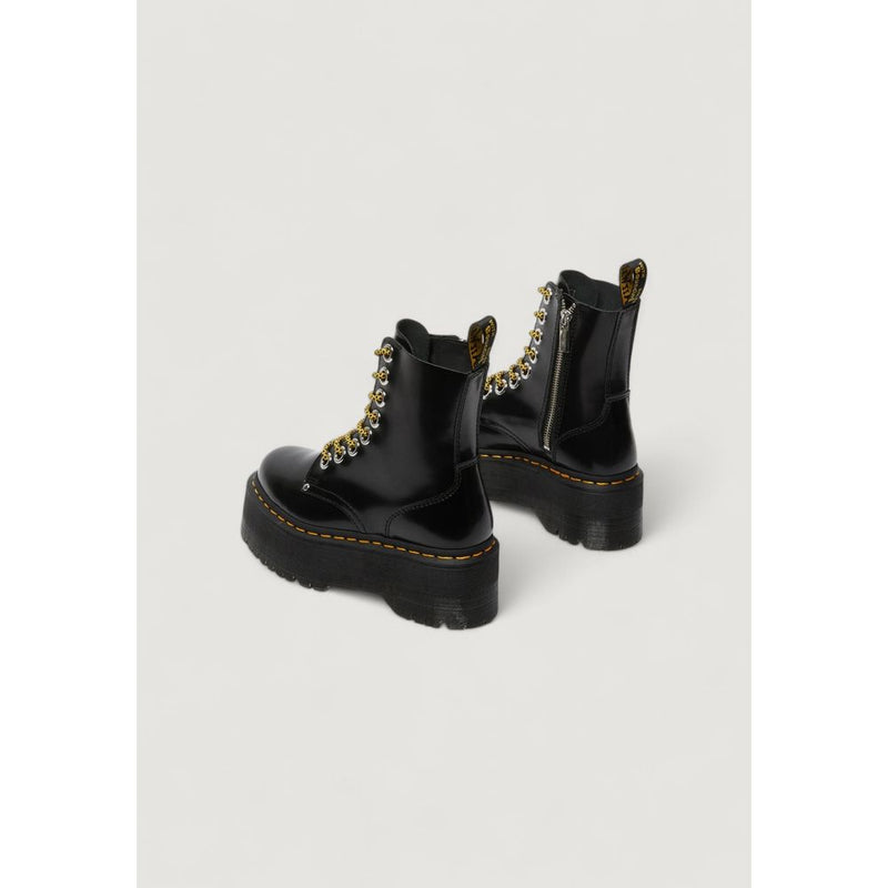 Dr. Martens JADON MAX Black Leather Lace-Up Boots for Women