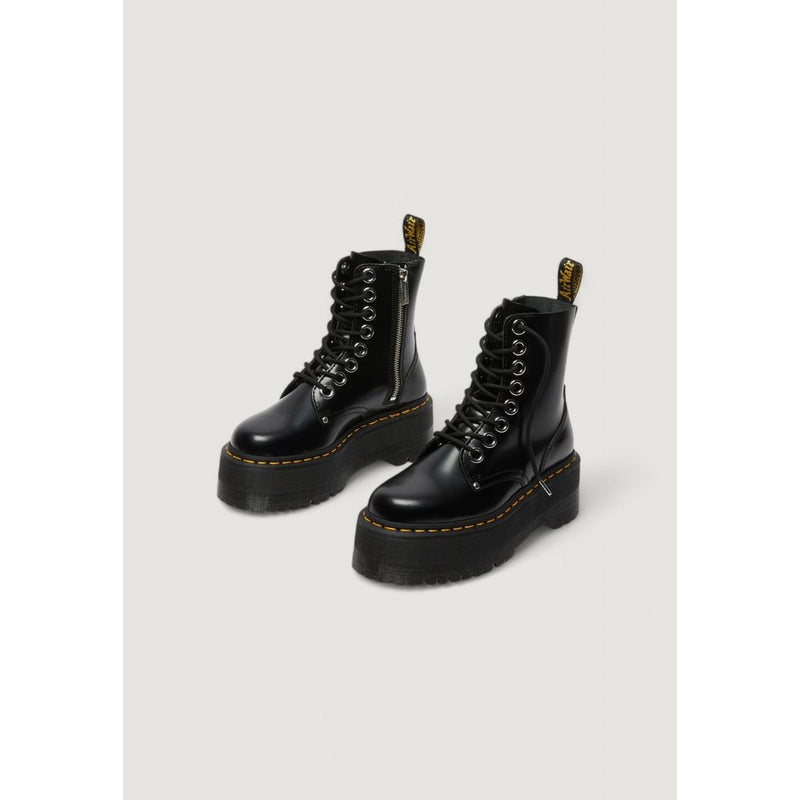 Dr. Martens JADON MAX Black Leather Lace-Up Boots for Women