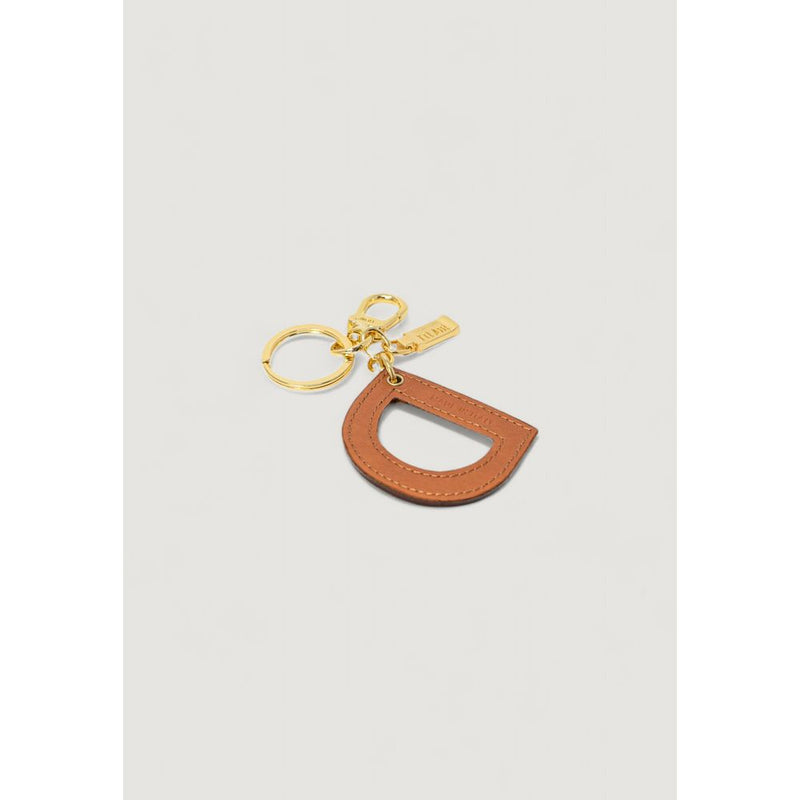 Alviero Martini Prima Classe Beige Leather Keychain for Women