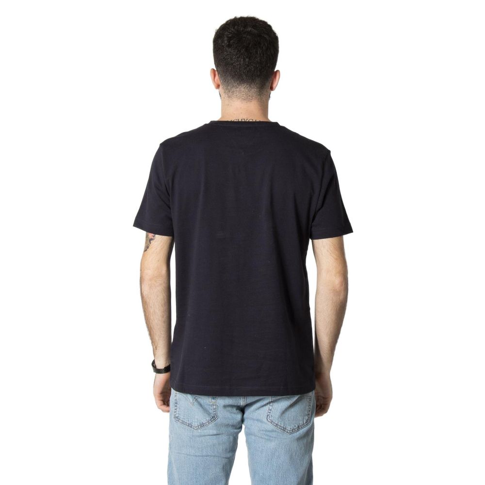 T-shirt en coton bleu Tommy Hilfiger