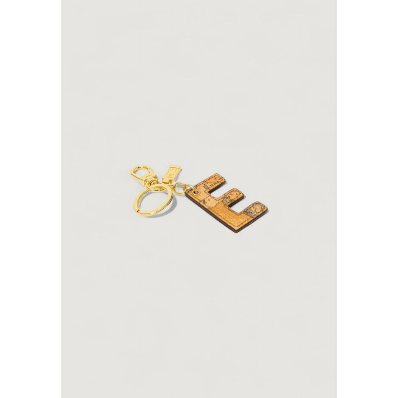 Alviero Martini Prima Classe Beige Leather Keychain for Women