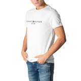 T-shirt en coton crème Tommy Hilfiger