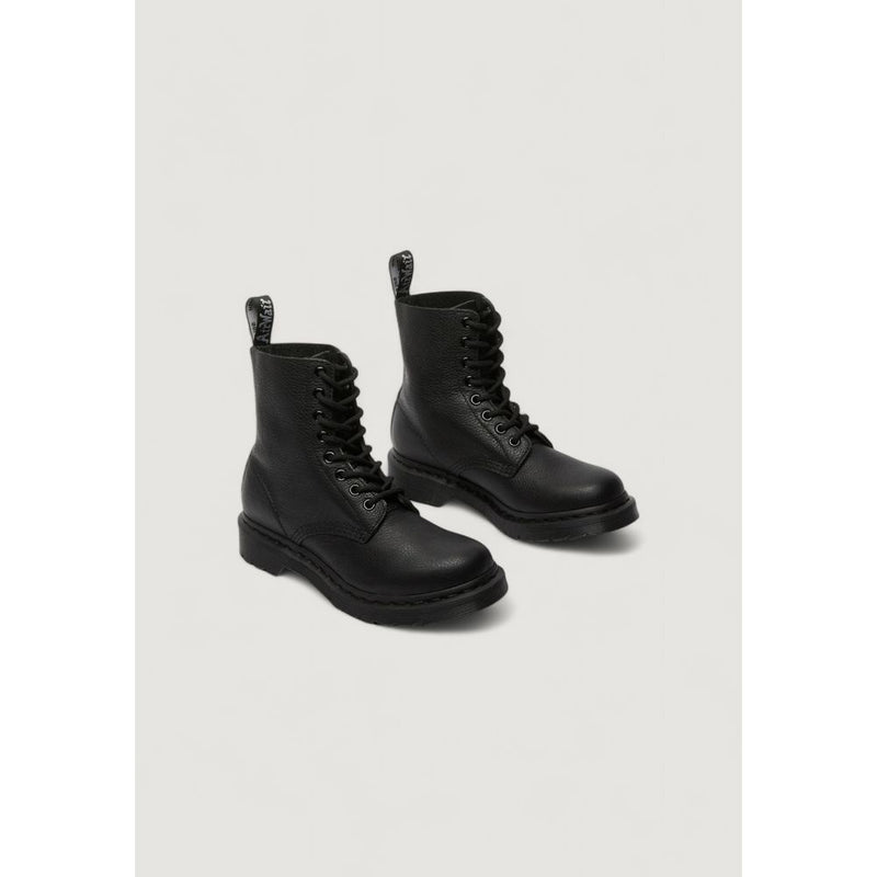 Dr. Martens Virginia 1460 Pascal Mono Black Leather Lace-Up Boots