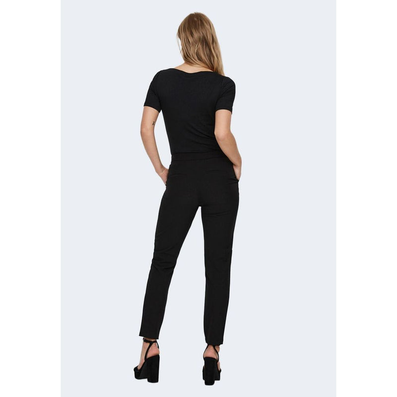 Vero Moda VMPANDA MODAL S/S TOP NOOS Black Viscose T-Shirt