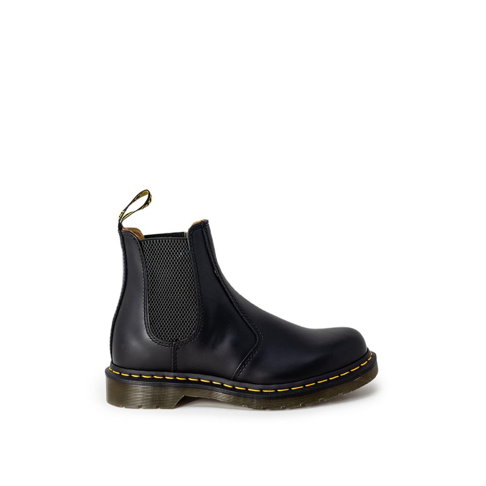 Dr. Martens 2976 YS Smooth Black Leather Ankle Boots for Women