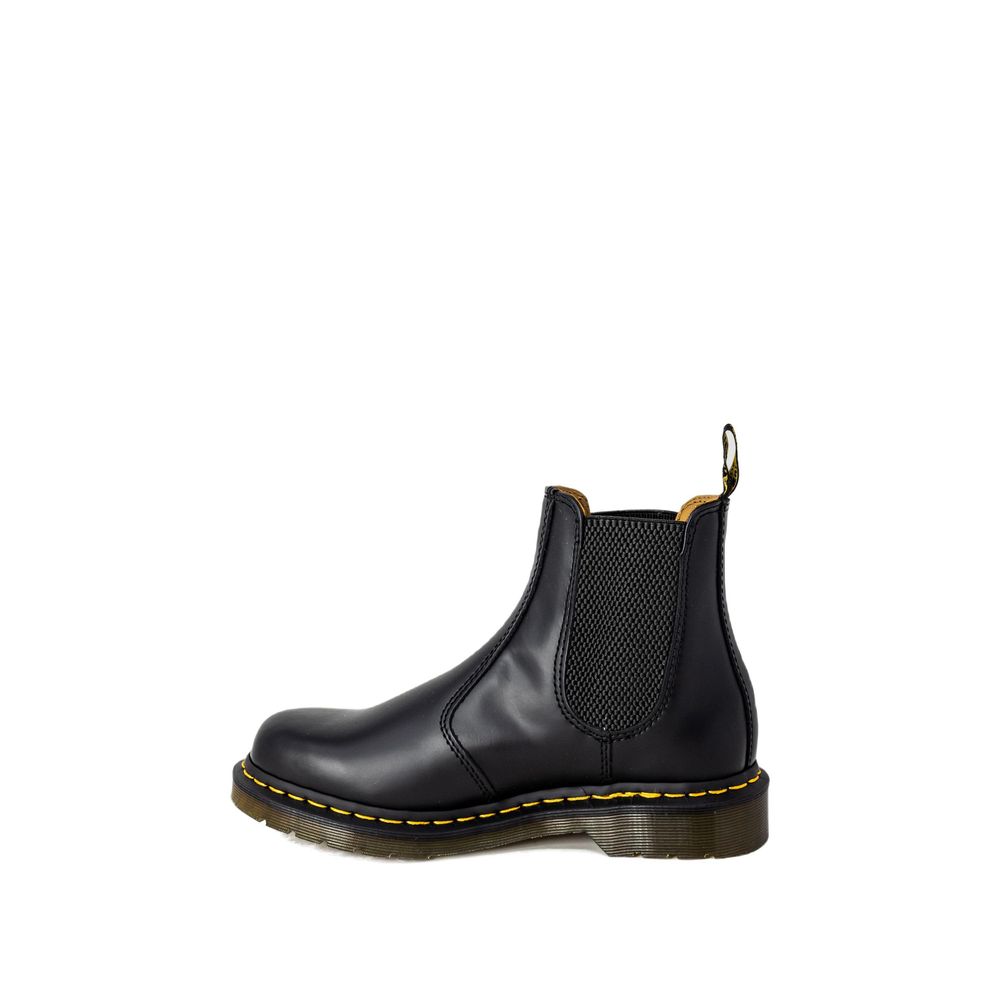 Dr. Martens 2976 YS Smooth Black Leather Ankle Boots for Women