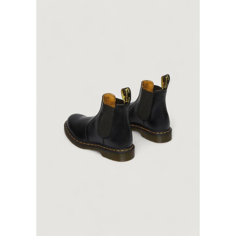 Dr. Martens 2976 YS Smooth Black Leather Ankle Boots for Women