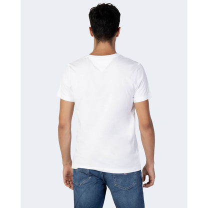 T-shirt en coton blanc Tommy Hilfiger Jeans
