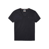 T-shirt en coton noir Tommy Hilfiger Jeans
