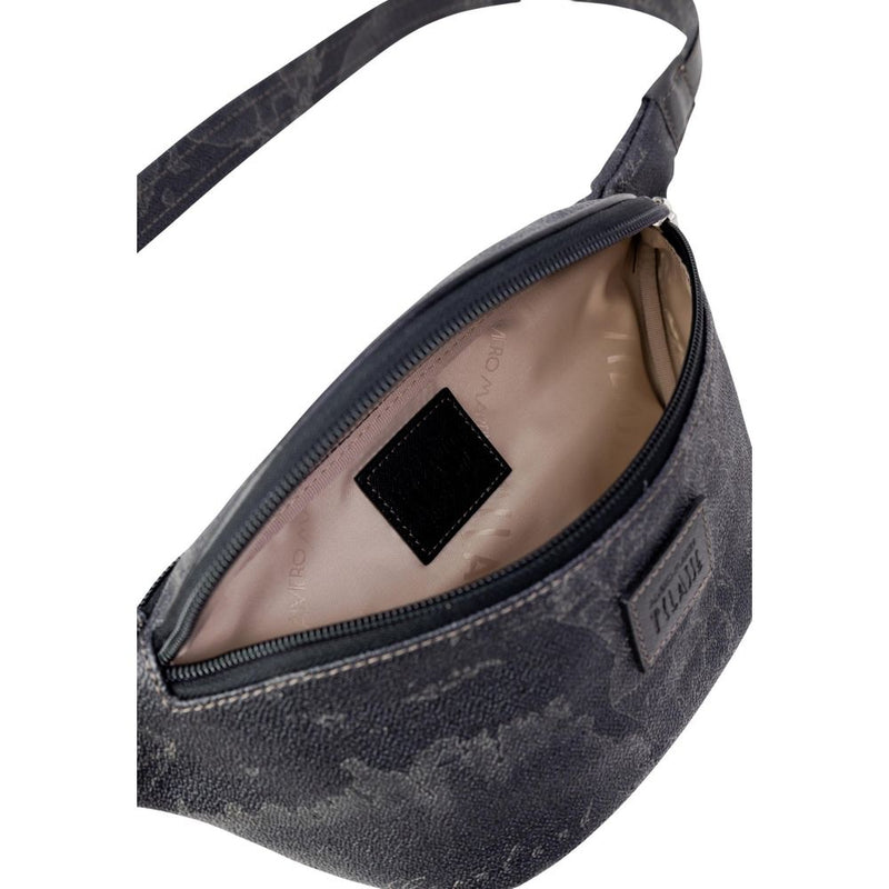 Alviero Martini Prima Classe Black Polyester Belt Bag for Men