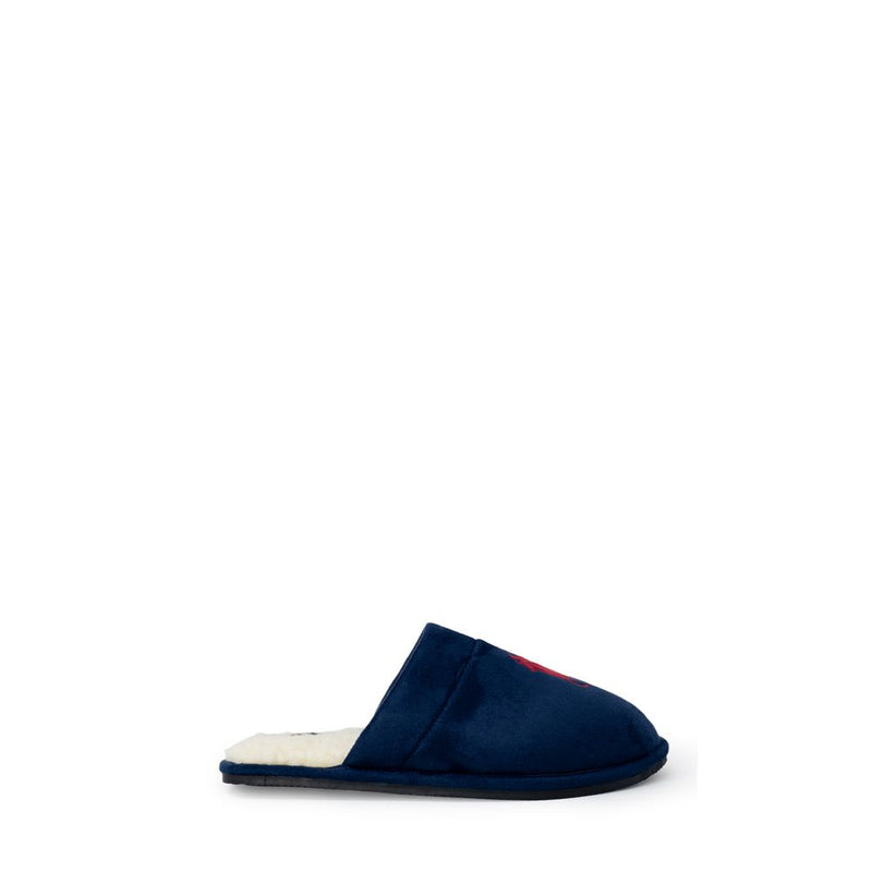 Ralph Lauren Blue Polyester Slippers for Men - Comfort & Style