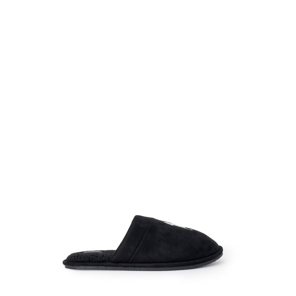 Ralph Lauren Black Polyester Slippers for Men - Stylish Comfort
