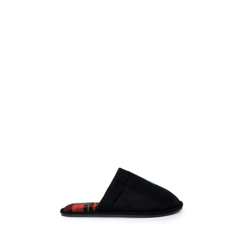 Ralph Lauren Black Polyester Slippers for Men - Stylish Comfort