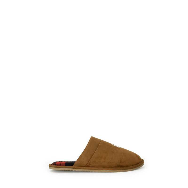 Ralph Lauren Beige Polyester Slippers for Men - Comfort & Style