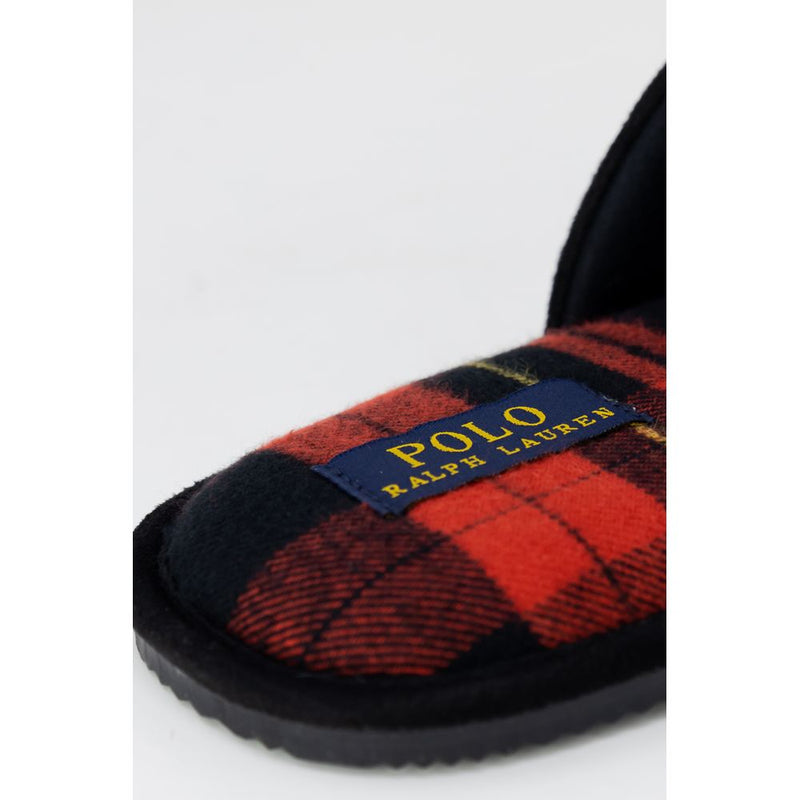 Ralph Lauren Black Polyester Slippers for Men - Stylish Comfort
