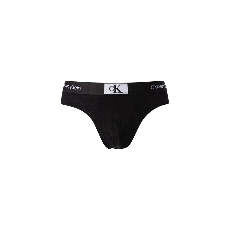 Calvin Klein Underwear Black Cotton Briefs for Men - 3-Pack
