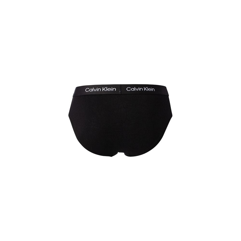 Calvin Klein Underwear Black Cotton Briefs for Men - IT44 | S